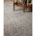 Featuring Amber Lewis x Loloi Alie Stone / Mist Rug by Loloi at Amethyst Home. Amber Lewis x Loloi Alie Stone / Mist Rug have an elevated antique look and plush, modern feel. The rug’s underlying traditional motif is overlaid with a slightly higher pile that creates a softening effect like early morning fog. The Alie Collection for Amber Lewis × Loloi is power-loomed in Turkey with durabili. Amethyst Home provides interior design services, furniture, rugs, and lighting in the Calabasas metro area.