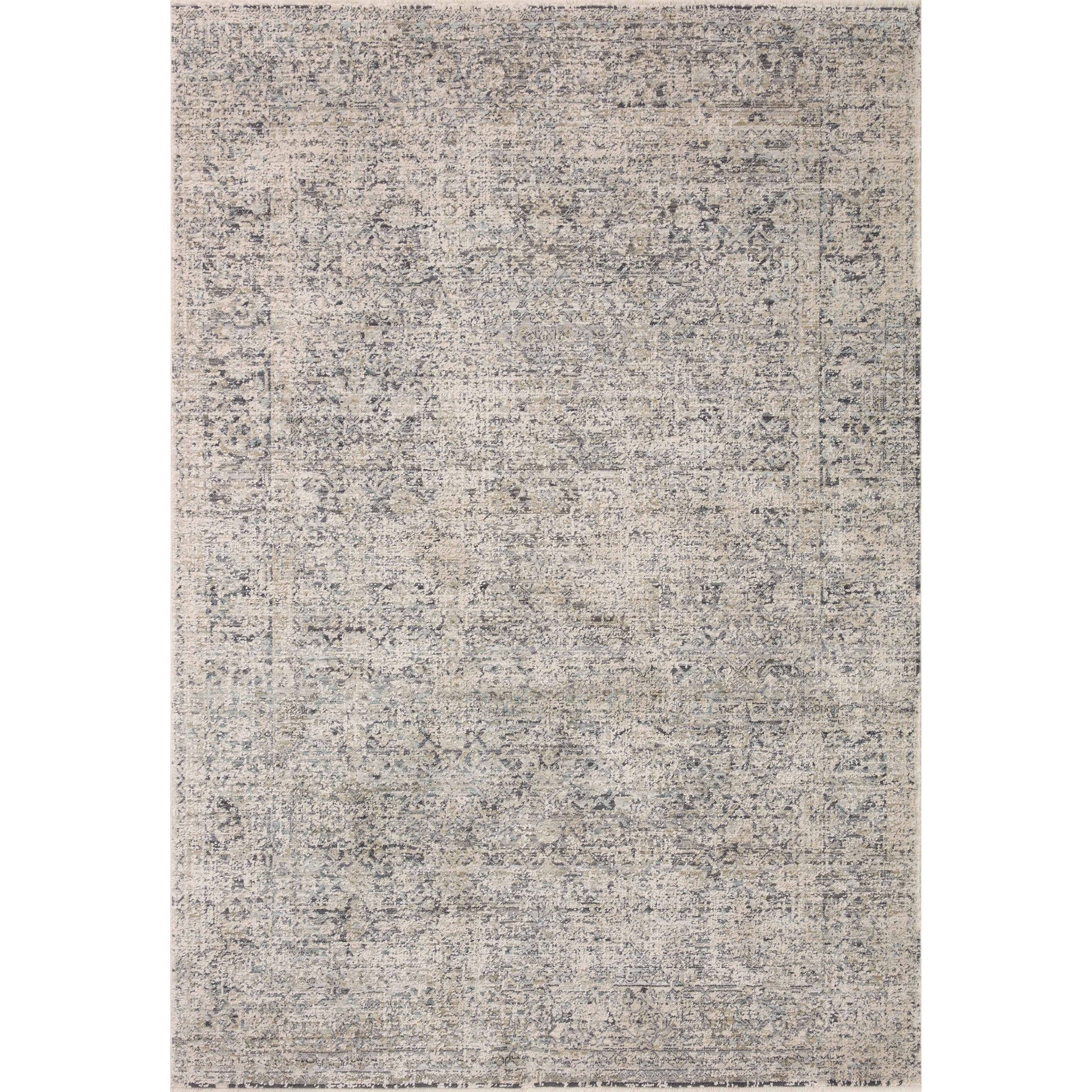 Amber Lewis x Loloi Alie Stone / Mist Rug have an elevated antique look and plush, modern feel. The rug’s underlying traditional motif is overlaid with a slightly higher pile that creates a softening effect like early morning fog. Amethyst Home provides interior design services, furniture, rugs, and lighting in the Portland metro area.