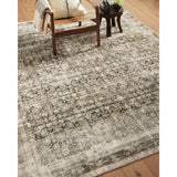 With the faded feel of an antique rug, the Amber Lewis x Loloi Morgan Navy / Sand Rug is a feat of modern printed construction. These impressive area rugs expertly blend sophisticated tones to recreate the dynamic colors of a vintage textiles. Power-loomed of CloudPile™ construction, these rugs are extra-soft to walk upon yet still durable for high-traffic rooms. Amethyst Home provides interior design services, furniture, rugs, and lighting in the Miami metro area.