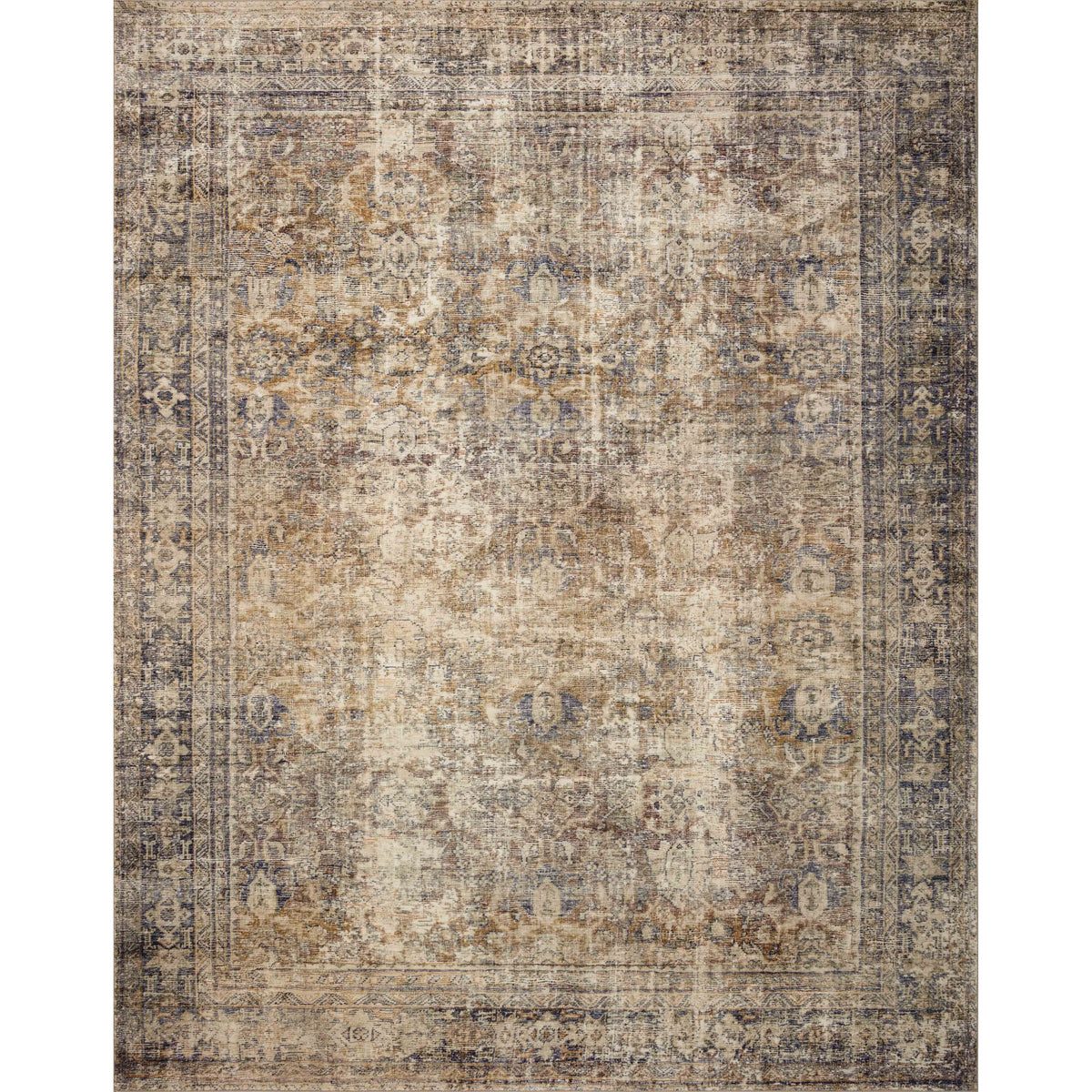 Amber Lewis x Loloi Morgan Tapis Coucher de Soleil / Encre