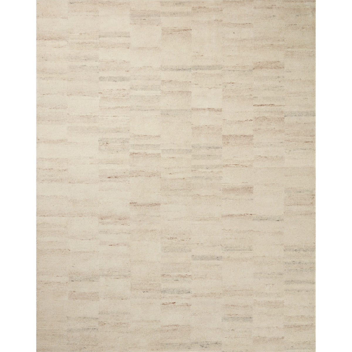 Amber Lewis x Loloi Rocky Tapis naturel/brouillard