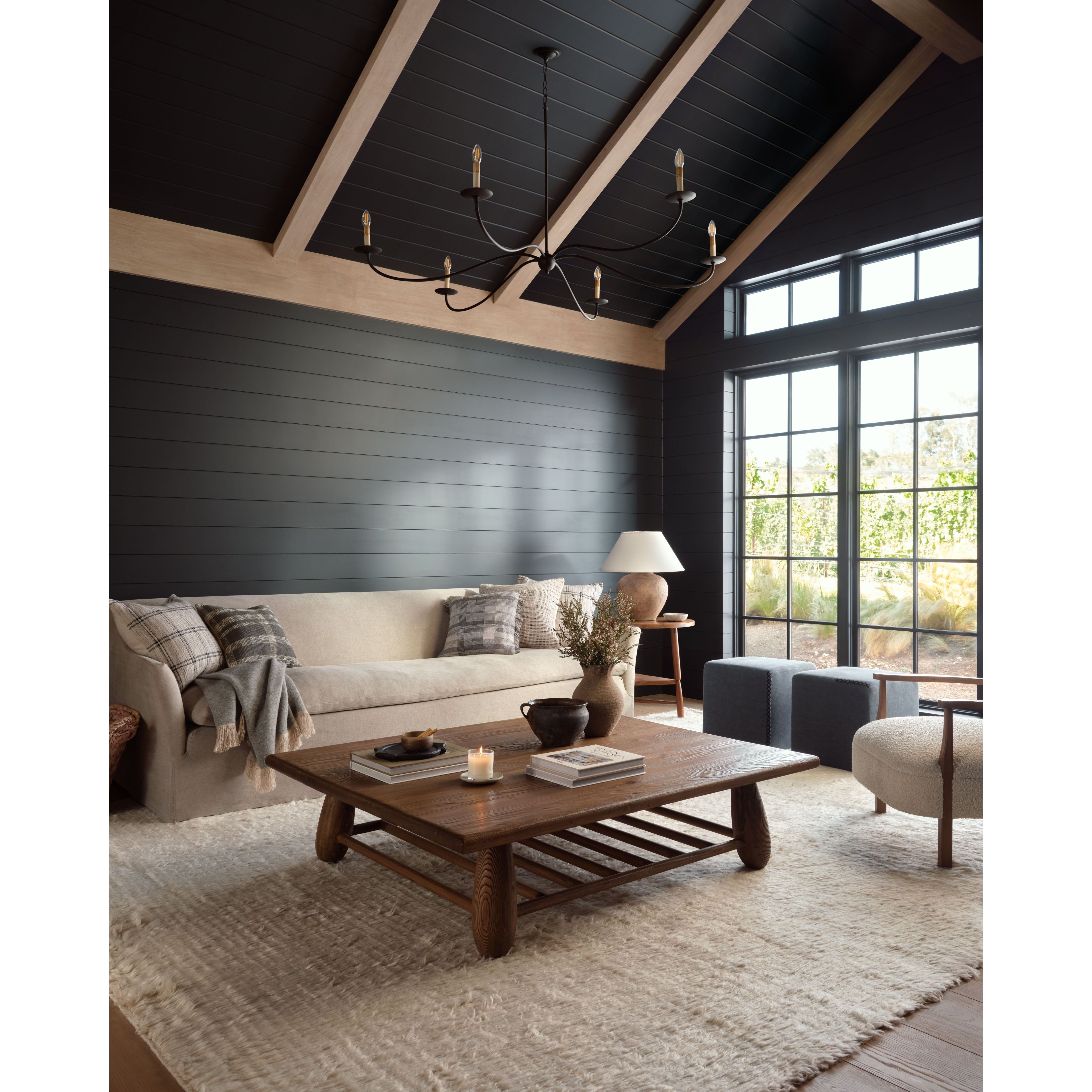 The Amber Lewis x Loloi Woodland Ivory Rug has a lush, soft pile inspired by the tree-lined city of Woodland, California. A slightly ridged construction adds dimension and movement to this stylish, modern rug. Amethyst Home provides interior design services, furniture, rugs, and lighting in the Dallas metro area.