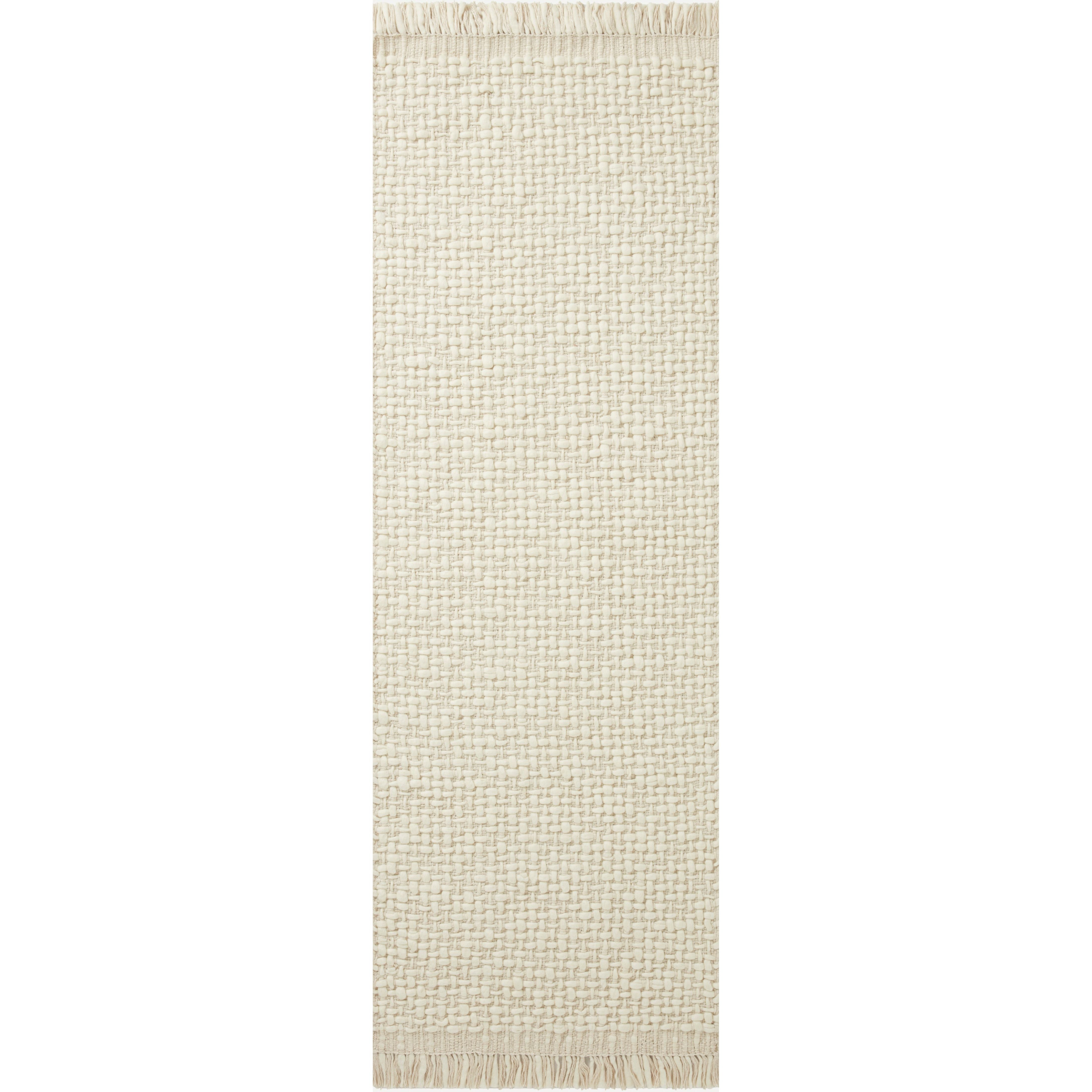 Featuring Amber Lewis x Loloi Yellowstone Ivory / Ivory Rug by Loloi at Amethyst Home. Taking cues from the stunning rock formations and varied landscape of the country’s oldest national park, the Amber Lewis x Loloi Yellowstone Ivory / Ivory Rug is made of interwoven wool and jute for a pebbled yet soft, durable rug in natural tones. Hand-woven by artisans in India, this Amber Lewis × Loloi c. Amethyst Home provides interior design services, furniture, rugs, and lighting in the Dallas metro area.