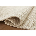 Featuring Amber Lewis x Loloi Yellowstone Ivory / Ivory Rug by Loloi at Amethyst Home. Taking cues from the stunning rock formations and varied landscape of the country’s oldest national park, the Amber Lewis x Loloi Yellowstone Ivory / Ivory Rug is made of interwoven wool and jute for a pebbled yet soft, durable rug in natural tones. Hand-woven by artisans in India, this Amber Lewis × Loloi co. Amethyst Home provides interior design services, furniture, rugs, and lighting in the Miami metro area.