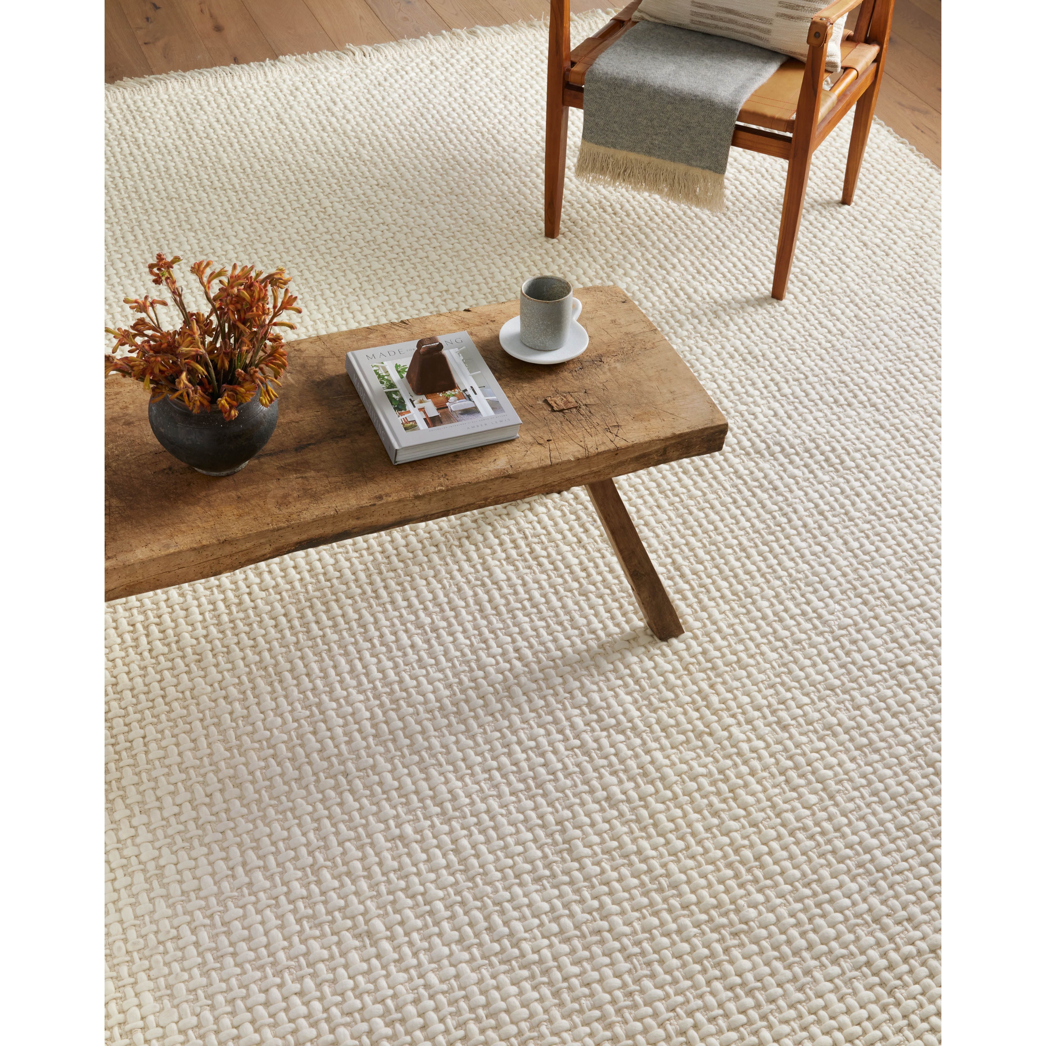 Featuring Amber Lewis x Loloi Yellowstone Ivory / Ivory Rug by Loloi at Amethyst Home. Taking cues from the stunning rock formations and varied landscape of the country’s oldest national park, the Amber Lewis x Loloi Yellowstone Ivory / Ivory Rug is made of interwoven wool and jute for a pebbled yet soft, durable rug in natural tones. Hand-woven by artisans in India, this Amber Lewis × Loloi . Amethyst Home provides interior design services, furniture, rugs, and lighting in the Seattle metro area.