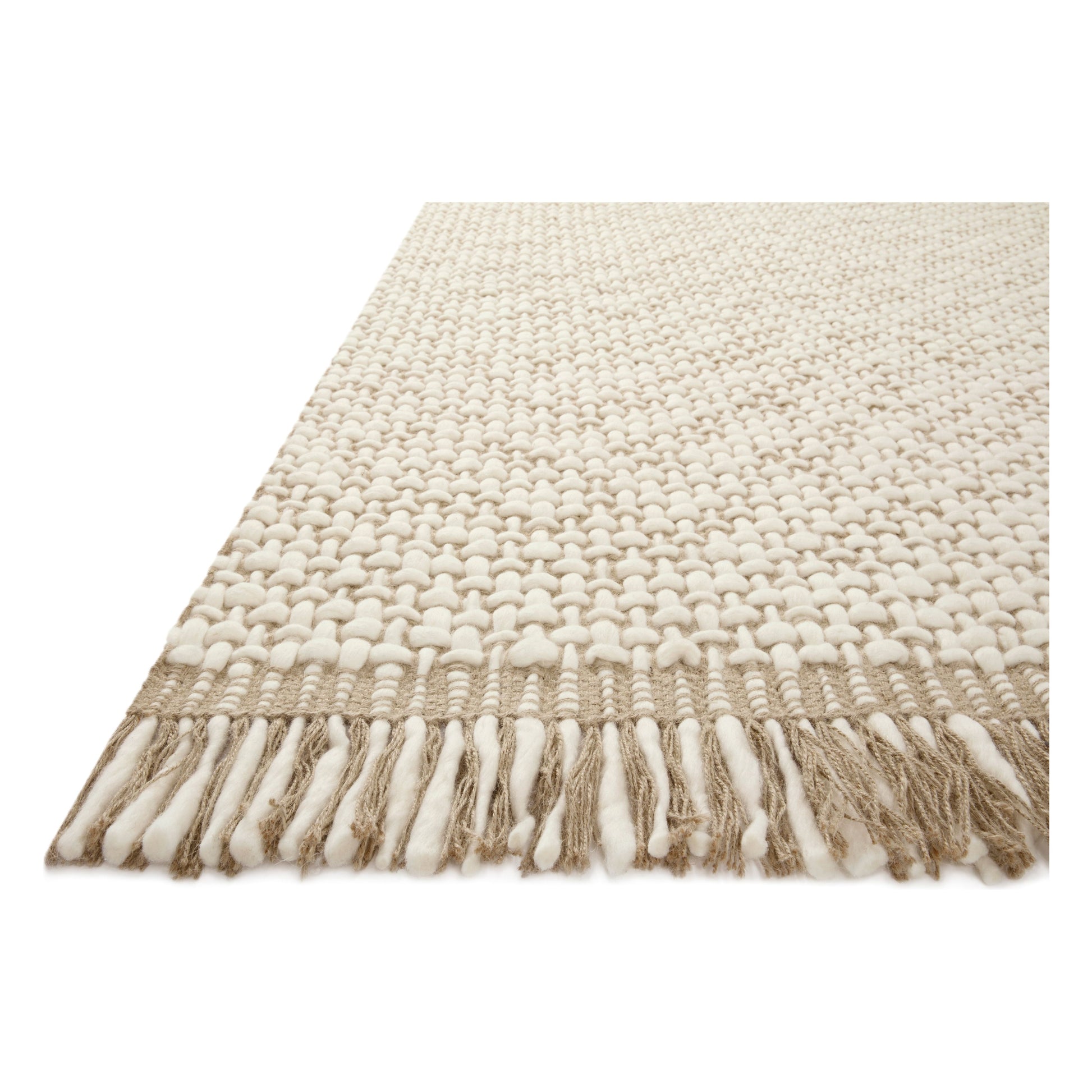 Taking cues from the stunning rock formations and varied landscape of the country’s oldest national park, the Amber Lewis x Loloi Yellowstone Natural / Ivory Rug is made of interwoven wool and jute for a pebbled yet soft, durable rug in natural tones. Amethyst Home provides interior design services, furniture, rugs, and lighting in the Seattle metro area.