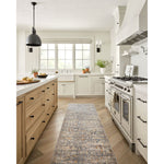 Designed in an expertly distressed antique style, the Angela Rose x Loloi Blake Navy / Multi rug features traditional motifs that have softened into the background, making it an effortless neutral in any room. Muted earth-toned palettes complement a range of furniture, while subtle cream-colored fringe at the edges add texture and framing. Amethyst Home provides interior design services, furniture, rugs, and lighting in the Des Moines metro area.
