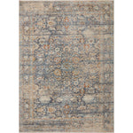 Designed in an expertly distressed antique style, the Angela Rose x Loloi Blake Navy / Multi rug features traditional motifs that have softened into the background, making it an effortless neutral in any room. Muted earth-toned palettes complement a range of furniture, while subtle cream-colored fringe at the edges add texture and framing. Amethyst Home provides interior design services, furniture, rugs, and lighting in the Kansas City metro area.
