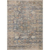 Designed in an expertly distressed antique style, the Angela Rose x Loloi Blake Navy / Multi rug features traditional motifs that have softened into the background, making it an effortless neutral in any room. Muted earth-toned palettes complement a range of furniture, while subtle cream-colored fringe at the edges add texture and framing. Amethyst Home provides interior design services, furniture, rugs, and lighting in the Kansas City metro area.