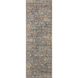 Designed in an expertly distressed antique style, the Angela Rose x Loloi Blake Navy / Multi rug features traditional motifs that have softened into the background, making it an effortless neutral in any room. Muted earth-toned palettes complement a range of furniture, while subtle cream-colored fringe at the edges add texture and framing. Amethyst Home provides interior design services, furniture, rugs, and lighting in the Salt Lake City metro area.