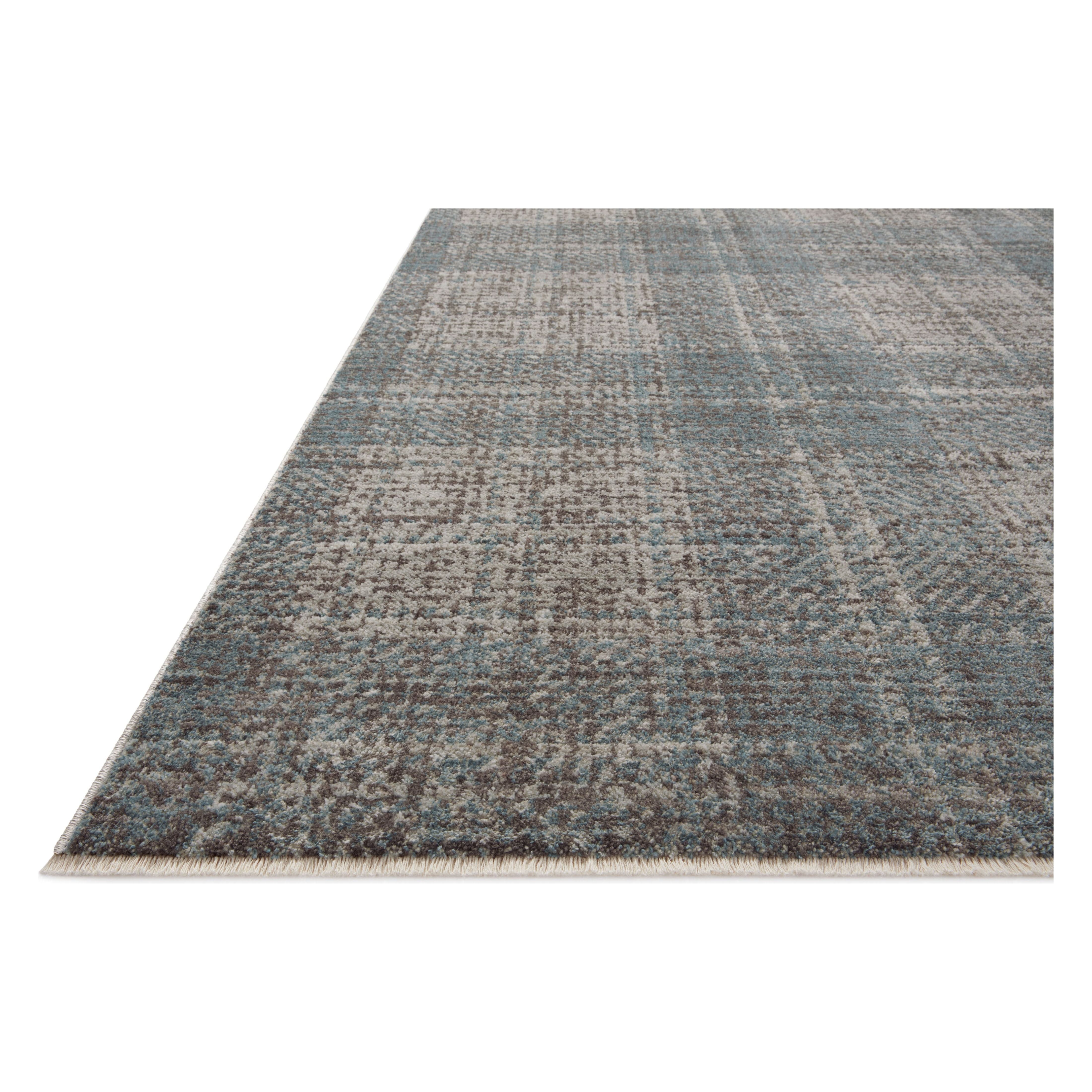 Featuring Angela Rose x Loloi Ember Denim / Charcoal Rug by Loloi at Amethyst Home. The Ember Denim / Charcoal rug by Angela Rose x Loloi is a modern flatweave area rug with a timeless plaid pattern that adds depth and coziness to any living room, bedroom, dining room, or hallway. Ember is power-loomed of 100% space-dyed polyester, a durable construction that . Amethyst Home provides interior design, new home construction design consulting, vintage area rugs, and lighting in the Boston metro area.