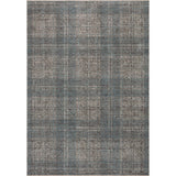 Featuring Angela Rose x Loloi Ember Denim / Charcoal Rug by Loloi at Amethyst Home. The Ember Denim / Charcoal rug by Angela Rose x Loloi is a modern flatweave area rug with a timeless plaid pattern that adds depth and coziness to any living room, bedroom, dining room, or hallway. Ember is power-loomed of 100% space-dyed polyester, a durable constructio. Amethyst Home provides interior design, new home construction design consulting, vintage area rugs, and lighting in the Newport Beach metro area.