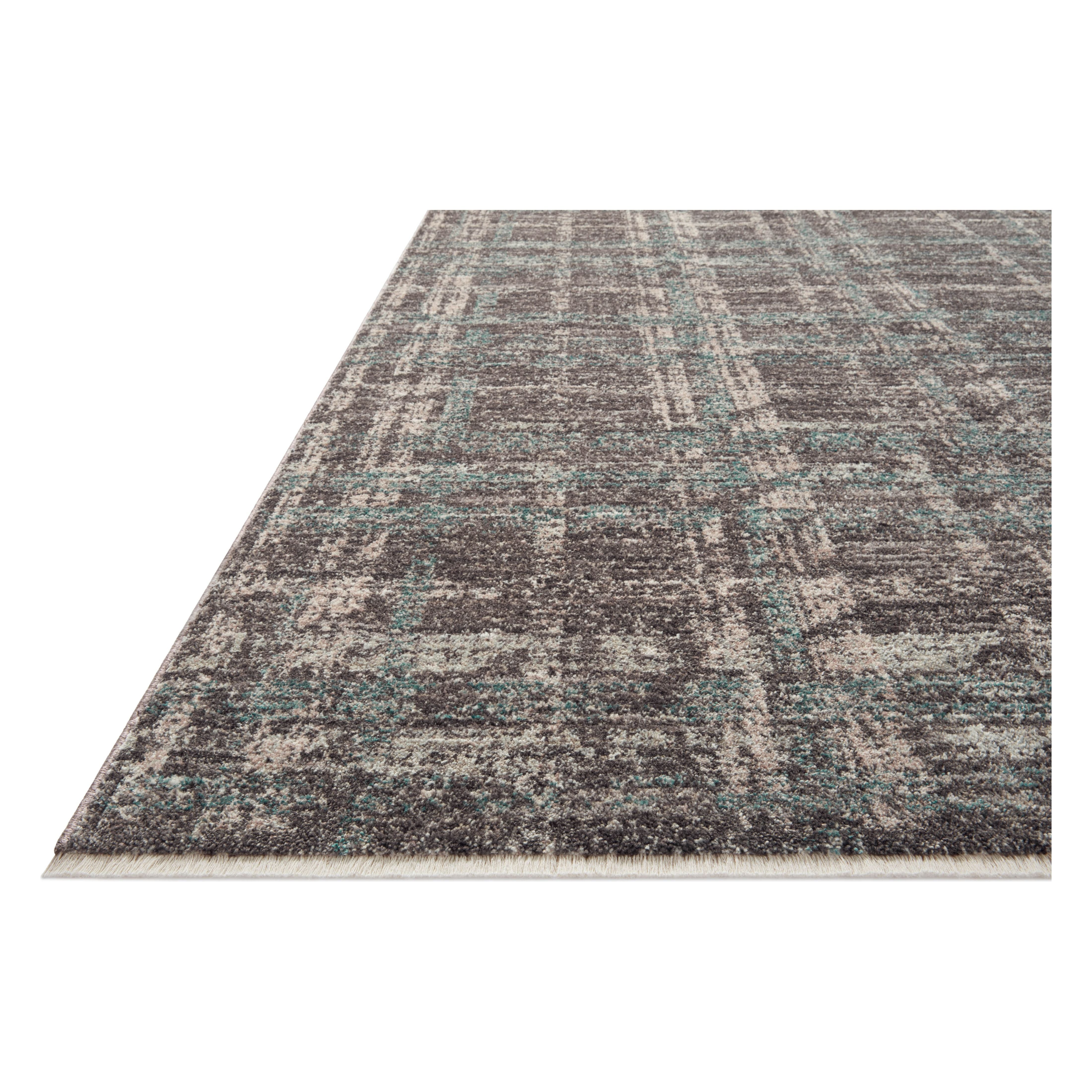 Featuring Angela Rose x Loloi Ember Espresso / Multi Rug by Loloi at Amethyst Home. The Ember Espresso / Multi rug by Angela Rose x Loloi is a modern flatweave area rug with a timeless plaid pattern that adds depth and coziness to any living room, bedroom, dining room, or hallway. Ember is power-loomed of 100% space-dyed polyester, a durable construction . Amethyst Home provides interior design, new home construction design consulting, vintage area rugs, and lighting in the Kansas City metro area.