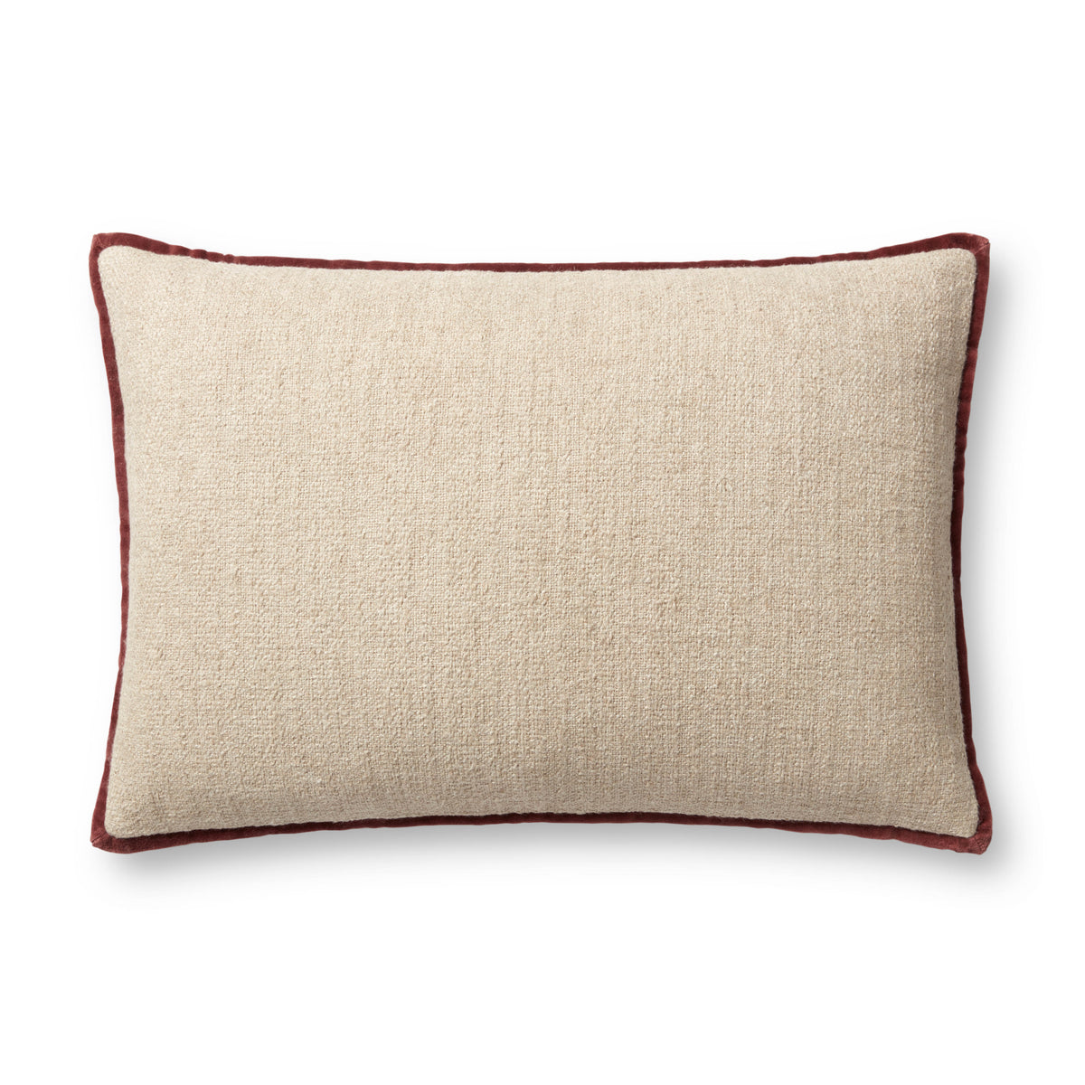 Aveline Ivory / Wine Pillow