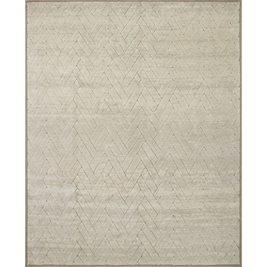 Bond Bone / Fog Rug