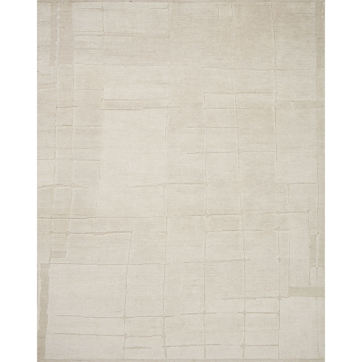 Carrier &amp; Company x Loloi Walker Tapis noué à la main ivoire