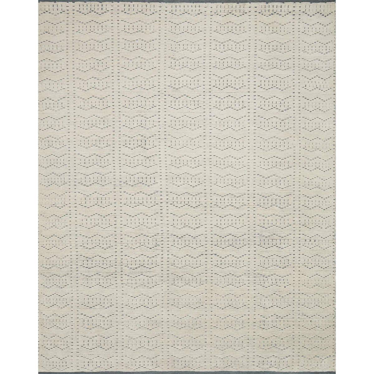 Carrier & Company x Loloi Walker Sky / Ivory Hand-Knotted Rug