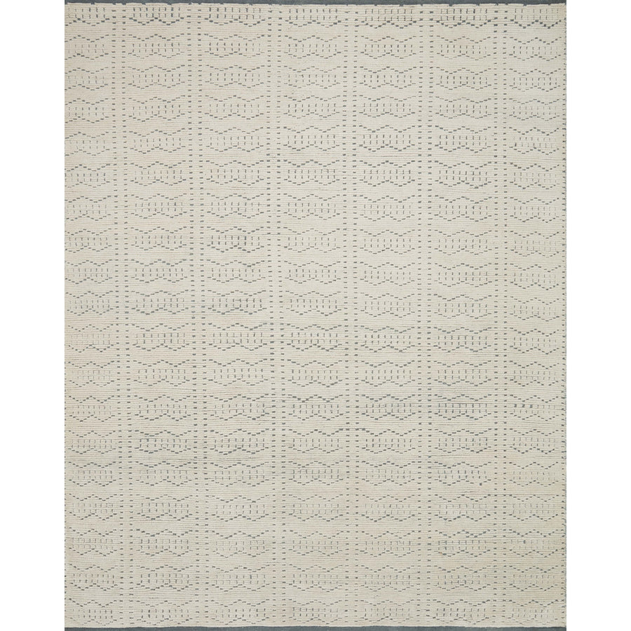 Carrier & Company x Loloi Walker Sky / Ivory Hand-Knotted Rug