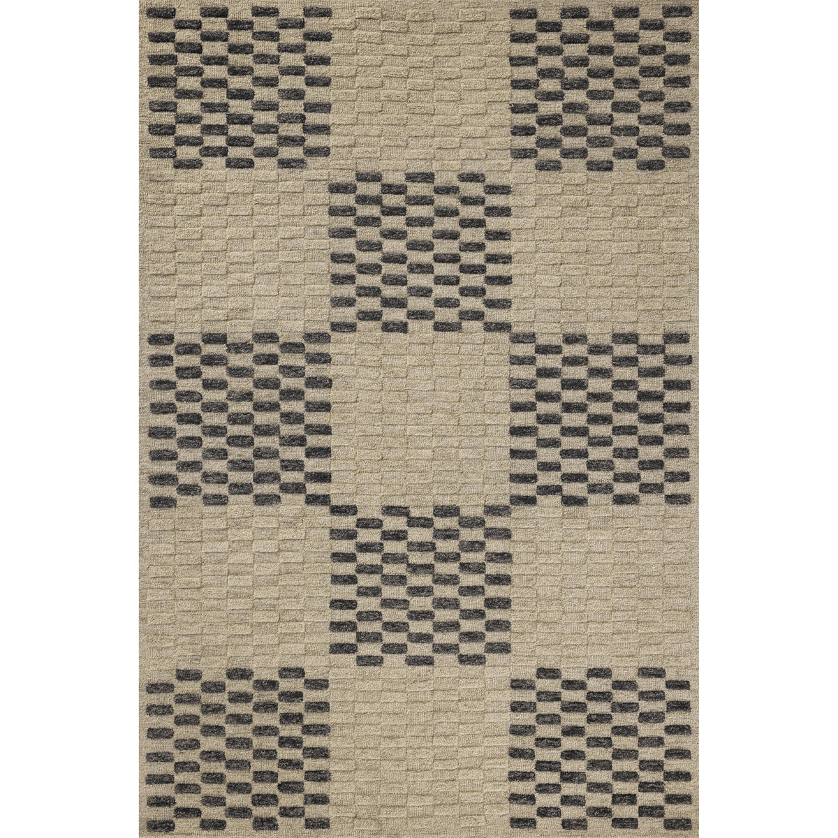 Chris Loves Julia x Loloi Bradley Beige / Midnight Rug