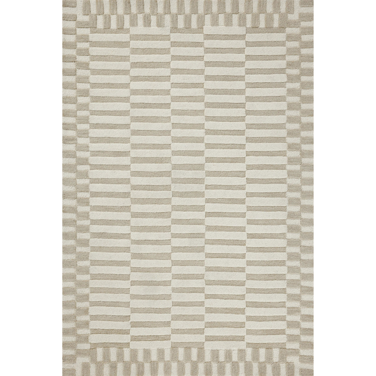 Chris Loves Julia x Loloi Bradley Ivory / Beige Rug