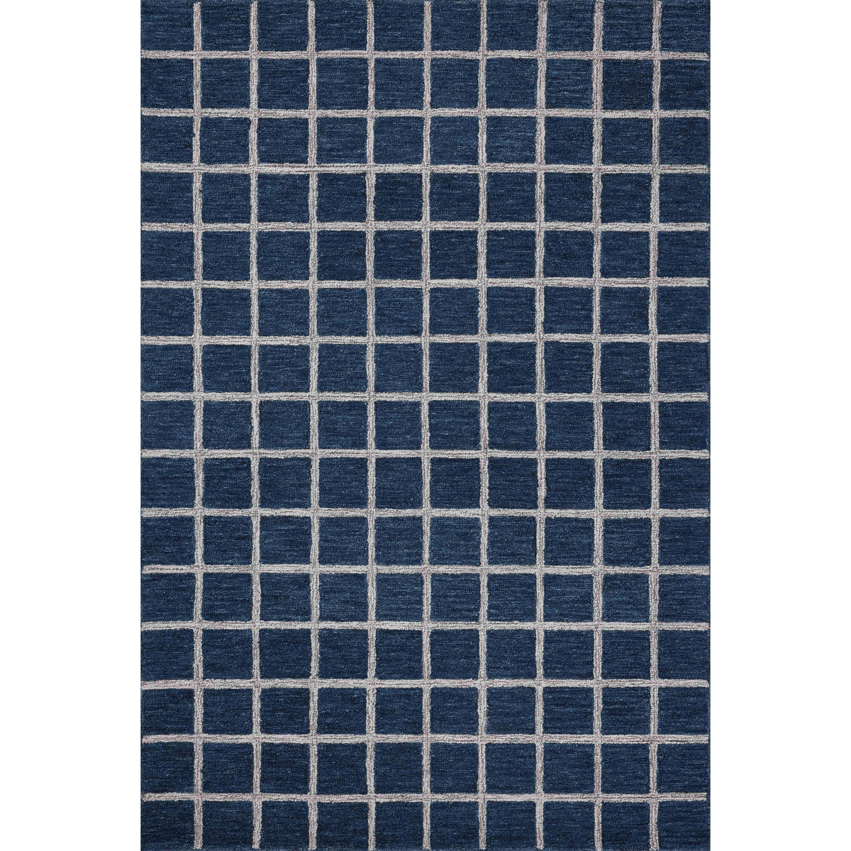 Chris Loves Julia x Loloi Polly Navy / Silver Rug