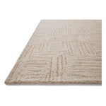 Featuring Chris Loves Julia x Loloi Polly Smoke / Sand Rug by Loloi at Amethyst Home. Hand-tufted of wool and jute pile, the Polly collection for Chris Loves Julia x Loloi brings a fresh take on modern yet classic designs. With striking gridded designs toned down by a neutral color palette, Polly is a timeless choice for any room. Polly is also GoodWeave ce. Amethyst Home provides interior design, new home construction design consulting, vintage area rugs, and lighting in the Charlotte metro area.