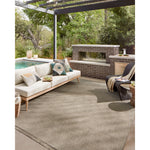 Featuring Dawn Natural DAW-04 Indoor/Outdoor Rug by Loloi at Amethyst Home. Made for sunny days ahead, the Dawn Collection is an indoor/outdoor rug that looks like a woven sisal rug but is power-loomed of 100% polypropylene, which makes it water- and mildew-resistant (so it's ready for rainy days ahead, too). Available in modern graphic patterns in tonal beige. Amethyst Home provides interior design, new home construction design consulting, vintage area rugs, and lighting in the Dallas metro area.