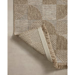 Featuring Dawn Natural DAW-08 Indoor/Outdoor Rug by Loloi at Amethyst Home. Made for sunny days ahead, the Dawn Collection is an indoor/outdoor rug that looks like a woven sisal rug but is power-loomed of 100% polypropylene, which makes it water- and mildew-resistant (so it's ready for rainy days ahead, too). Available in modern graphic patterns in tonal bei. Amethyst Home provides interior design, new home construction design consulting, vintage area rugs, and lighting in the Portland metro area.