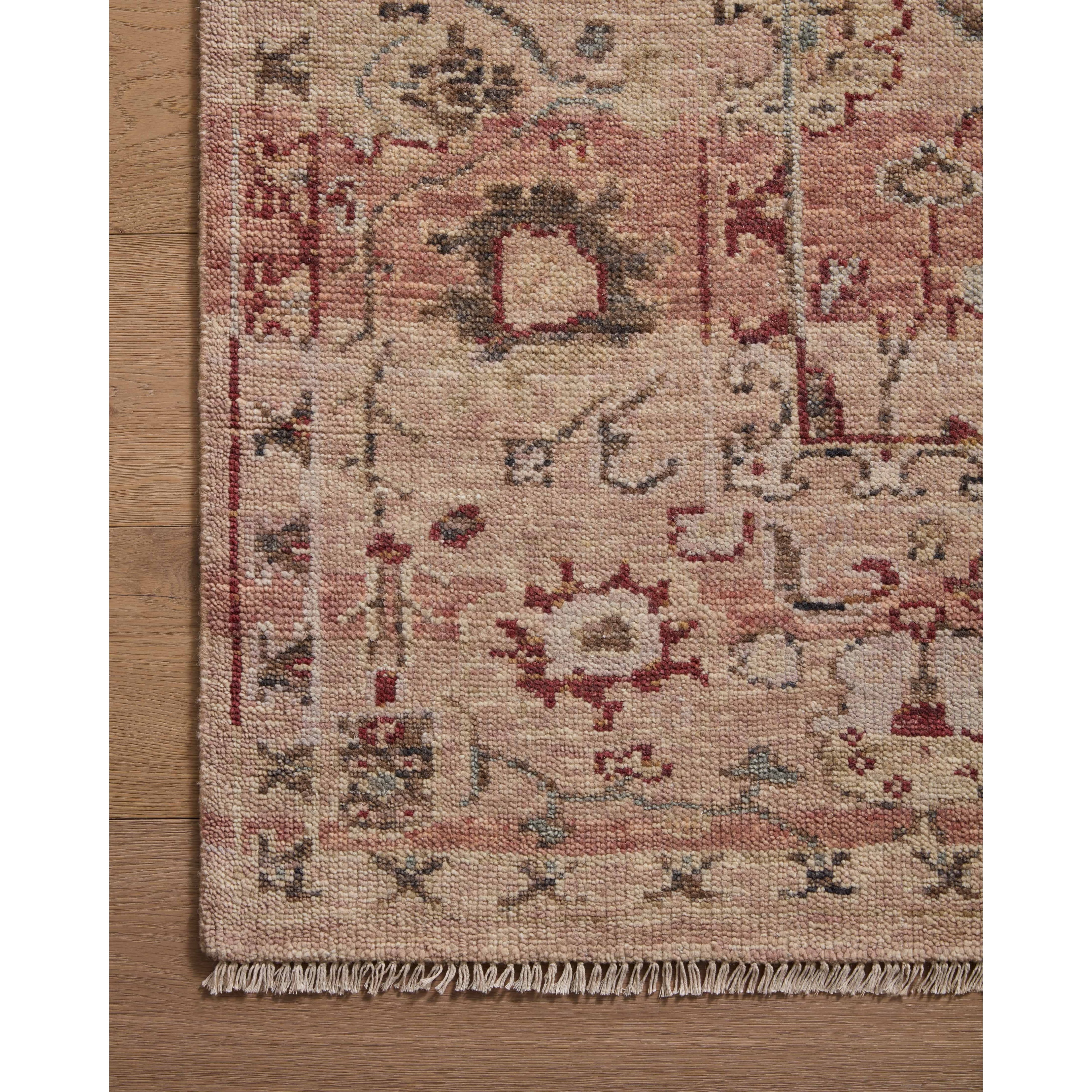 The hand-knotted Dominic Collection features loose, freeform motifs that give the rug a sense of depth and romance. Dominic’s shade-shifting palette is based on the horizontal lines of varying tones you’d encounter in antique Persian rugs. This GoodWeave certified collection is made of wool and cotton in India, ensuring our commitment to ethical production and the support of weavers’ communities.Amethyst Home provides interior design, new construction, custom furniture, and rugs for Los Angeles metro area