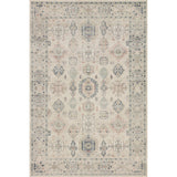 Featuring Hathaway Beige/Multi Rug by Loloi at Amethyst Home. Featuring soft motifs in a carefully curated color palate of beige, ivory, and hints of black, the Hathaway Beige / Multi area rug captures the essence of one-of-a-kind vintage or antique area rug at an attractive price.
This rug is ideal for high traffic areas due to the rug's power-loomed dur.  Amethyst Home provides interior design, new home construction design consulting, vintage area rugs, and lighting in the Alpharetta metro area.