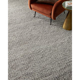 Featuring Jean Stoffer x Loloi Hendrick Grey Rug by Loloi at Amethyst Home. The Hendrick Grey Rug is a beautifully textured wool area rug with an elevated ease reminiscent of a cozy handmade sweater. The rug is very plush underfoot, making it equally welcome in bedrooms and living rooms. The hand-woven weave pattern adds dimension while the rug’s color palette is soft, neutral, and . Amethyst Home provides interior design, new construction, custom furniture, and area rugs in the Dallas metro area.