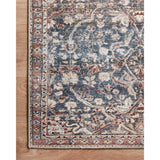Featuring Jules Chris Loves Julia x Loloi Denim / Spice Rug by Loloi at Amethyst Home. The Jules Chris Loves Julia x Loloi Denim / Spice rug is durable, low pile, and soft underfoot for a cozy addition for your home. Inspired by classic vintage rugs, this is a product of collaboration between Chris Loves Julia x Loloi.
The rug features:- Beautiful vintage .  Amethyst Home provides interior design, new home construction design consulting, vintage area rugs, and lighting in the Calabasas metro area.