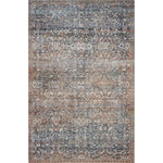 Featuring Jules Chris Loves Julia x Loloi Denim / Spice Rug by Loloi at Amethyst Home. The Jules Chris Loves Julia x Loloi Denim / Spice rug is durable, low pile, and soft underfoot for a cozy addition for your home. Inspired by classic vintage rugs, this is a product of collaboration between Chris Loves Julia x Loloi.
The rug features:- Beautiful vint.  Amethyst Home provides interior design, new home construction design consulting, vintage area rugs, and lighting in the Newport Beach metro area.