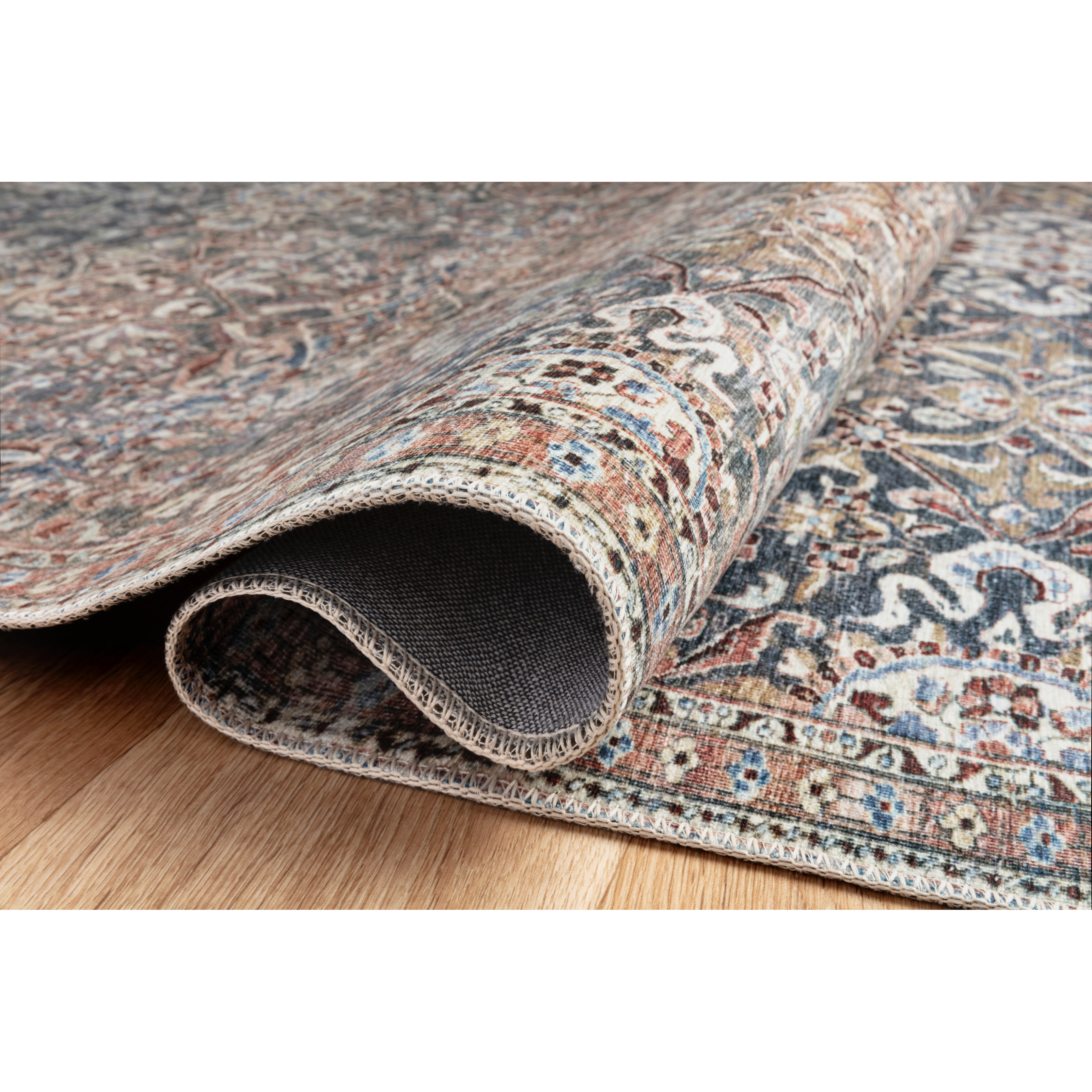 Featuring Jules Chris Loves Julia x Loloi Denim / Spice Rug by Loloi at Amethyst Home. The Jules Chris Loves Julia x Loloi Denim / Spice rug is durable, low pile, and soft underfoot for a cozy addition for your home. Inspired by classic vintage rugs, this is a product of collaboration between Chris Loves Julia x Loloi.
The rug features:- Beautiful vintage .  Amethyst Home provides interior design, new home construction design consulting, vintage area rugs, and lighting in the San Diego metro area.