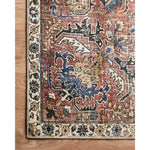 Featuring Jules Chris Loves Julia x Loloi Merlot / Multi Rug by Loloi at Amethyst Home. The Jules Chris Loves Julia x Loloi Merlot / Multi rug is durable, low pile, and soft underfoot for a cozy addition for your home. Inspired by classic vintage rugs, this is a product of collaboration between Chris Loves Julia x Loloi.
The rug features:- Beautiful vintag.  Amethyst Home provides interior design, new home construction design consulting, vintage area rugs, and lighting in the Charlotte metro area.