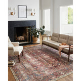 Featuring Jules Chris Loves Julia x Loloi Merlot / Multi Rug by Loloi at Amethyst Home. The Jules Chris Loves Julia x Loloi Merlot / Multi rug is durable, low pile, and soft underfoot for a cozy addition for your home. Inspired by classic vintage rugs, this is a product of collaboration between Chris Loves Julia x Loloi.
The rug features:- Beautiful vintage .  Amethyst Home provides interior design, new home construction design consulting, vintage area rugs, and lighting in the Houston metro area.