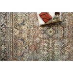Perfect for families with kids and pets and very easy to clean and maintain. Comes in area, cute kitchen and hallway runner sizes. The rug is gorgeous with an intricate pattern and warms up the room with beautiful color tones. The Layla Olive/Charcoal LAY-03 rug from Loloi captures the spirit of an old-world rug. Amethyst Home provides interior design, new construction, custom furniture, and rugs for the Philadelphia metro area.