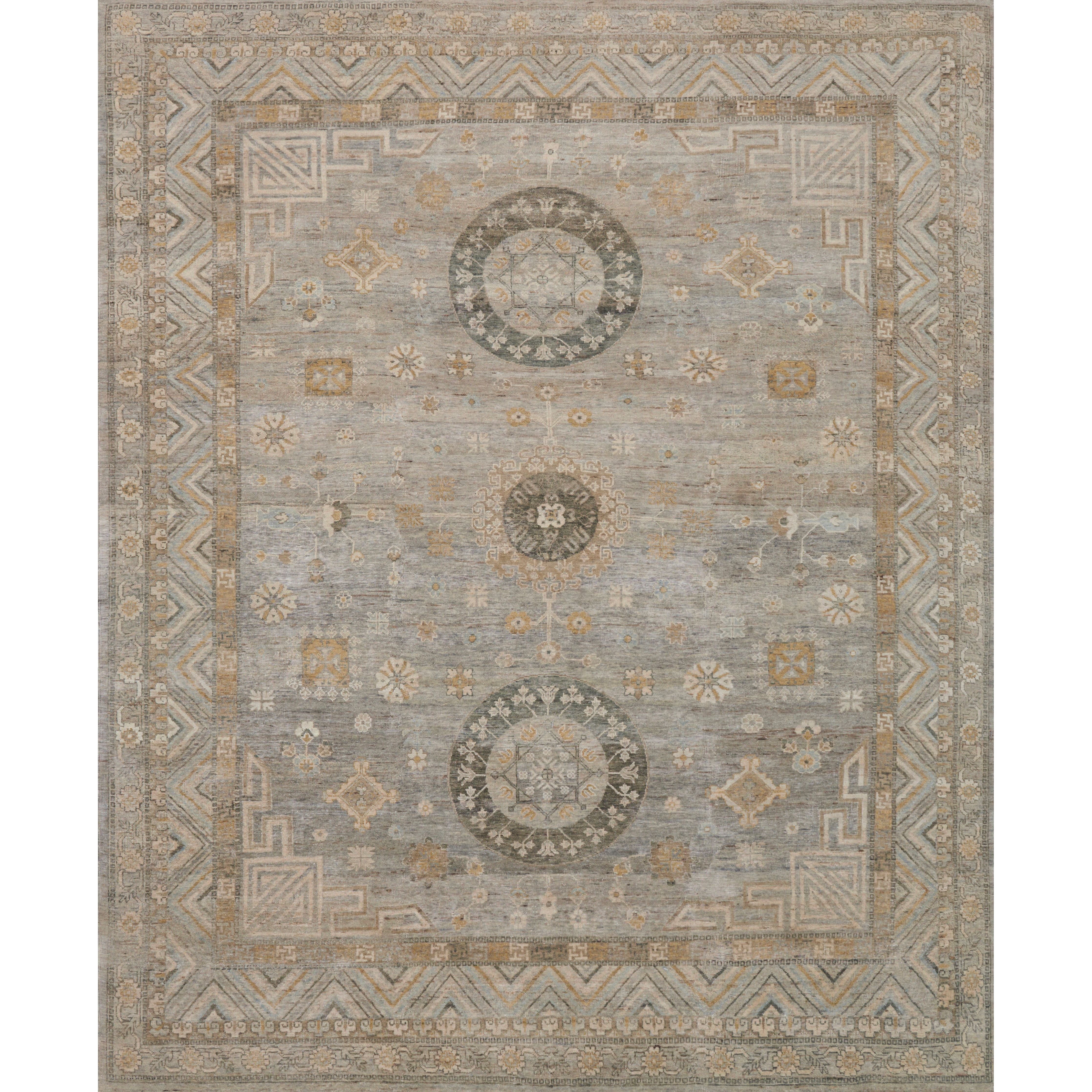 The Legacy Ash LZ-06 Rug from Loloi is hand-knotted, refined, yet versatile for hallways, living rooms, bedrooms, and extra large spaces. The Legacy rug is deliberately distressed and sheared down to an extra low pile of 100% wool, creating a patina usually only imparted through decades of wear. Amethyst Home provides interior design, new construction, custom furniture, and rugs for the Scottsdale metro area.