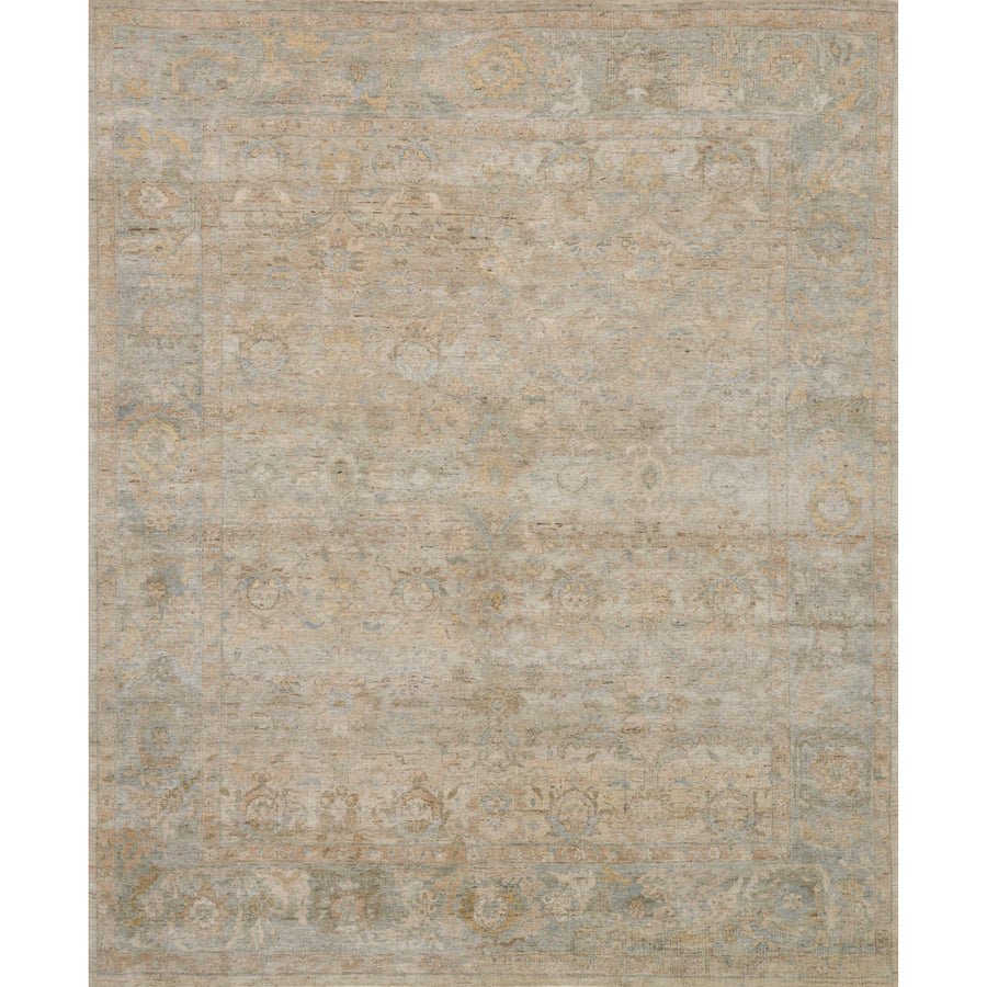Legacy Ash/Lagoon Hand-Knotted Rug