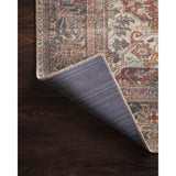 Featuring Loren Brick/Multi Rug by Loloi at Amethyst Home. The Loren Brick/Multi area rug from Loloi captures the spirit of a one-of-a-kind vintage or antique area rug. You will love this rug because the rug is: 

Perfect for families with kids and pets
Very easy to clean and maintain
Comes in big area rug sizes and as cute kitchen and hallway runners
Look. Amethyst Home provides interior design, new construction, custom furniture, and rugs for the Denver and Colorado Springs, Colorado metro area.