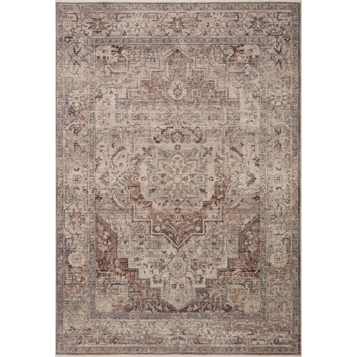 Lyra Berry / Stone Rug