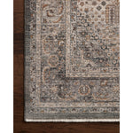 Featuring Lyra Denim / Pebble Rug by Loloi at Amethyst Home. With dreamy and dynamic watercolor palettes, the Lyra Denim / Pebble rug breathes new life into traditional design. This power-loomed 100% polyester area rug has a surprisingly soft feel that almost defies how durable, stain-resistant, and easy to clean it is. The collection’s range of colorway. Amethyst Home provides interior design, new home construction design consulting, vintage area rugs, and lighting in the Laguna Beach metro area.