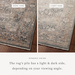 Featuring Lyra Denim / Sand Rug by Loloi at Amethyst Home. With dreamy and dynamic watercolor palettes, the Lyra Denim / Sand rug breathes new life into traditional design. This power-loomed 100% polyester area rug has a surprisingly soft feel that almost defies how durable, stain-resistant, and easy to clean it is. The collection’s range of colorways i. Amethyst Home provides interior design, new home construction design consulting, vintage area rugs, and lighting in the Newport Beach metro area.