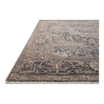 Featuring Lyra Denim / Sand Rug by Loloi at Amethyst Home. With dreamy and dynamic watercolor palettes, the Lyra Denim / Sand rug breathes new life into traditional design. This power-loomed 100% polyester area rug has a surprisingly soft feel that almost defies how durable, stain-resistant, and easy to clean it is. The collection’s range of colorways i. Amethyst Home provides interior design, new home construction design consulting, vintage area rugs, and lighting in the Winter Garden metro area.