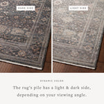 Featuring Lyra Ink / Multi Rug by Loloi at Amethyst Home. With dreamy and dynamic watercolor palettes, the Lyra Ink / Multi rug breathes new life into traditional design. This power-loomed 100% polyester area rug has a surprisingly soft feel that almost defies how durable, stain-resistant, and easy to clean it is. The collection’s range of colorways is inspire. Amethyst Home provides interior design, new home construction design consulting, vintage area rugs, and lighting in the Boston metro area.
