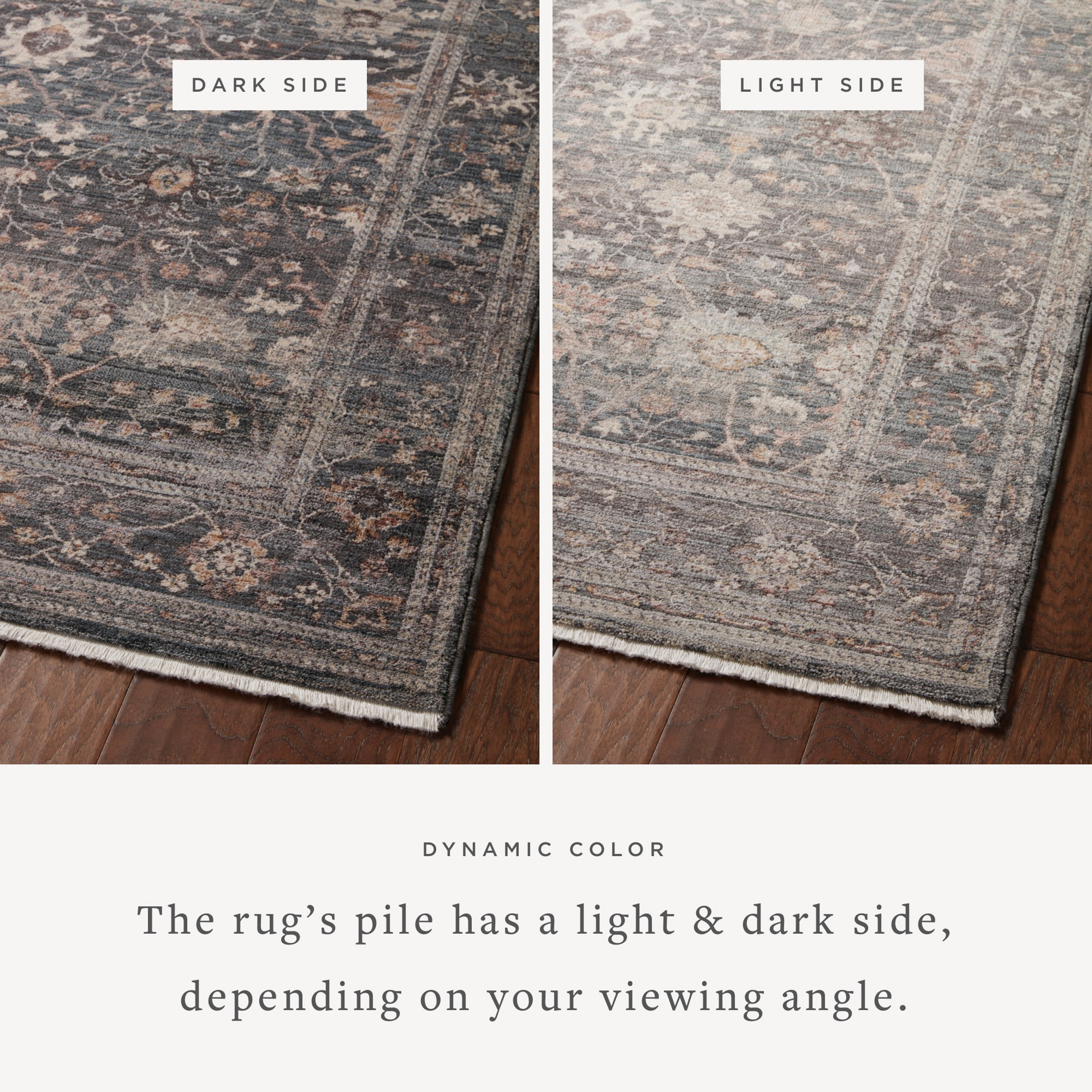 Featuring Lyra Ink / Multi Rug by Loloi at Amethyst Home. With dreamy and dynamic watercolor palettes, the Lyra Ink / Multi rug breathes new life into traditional design. This power-loomed 100% polyester area rug has a surprisingly soft feel that almost defies how durable, stain-resistant, and easy to clean it is. The collection’s range of colorways is inspire. Amethyst Home provides interior design, new home construction design consulting, vintage area rugs, and lighting in the Boston metro area.