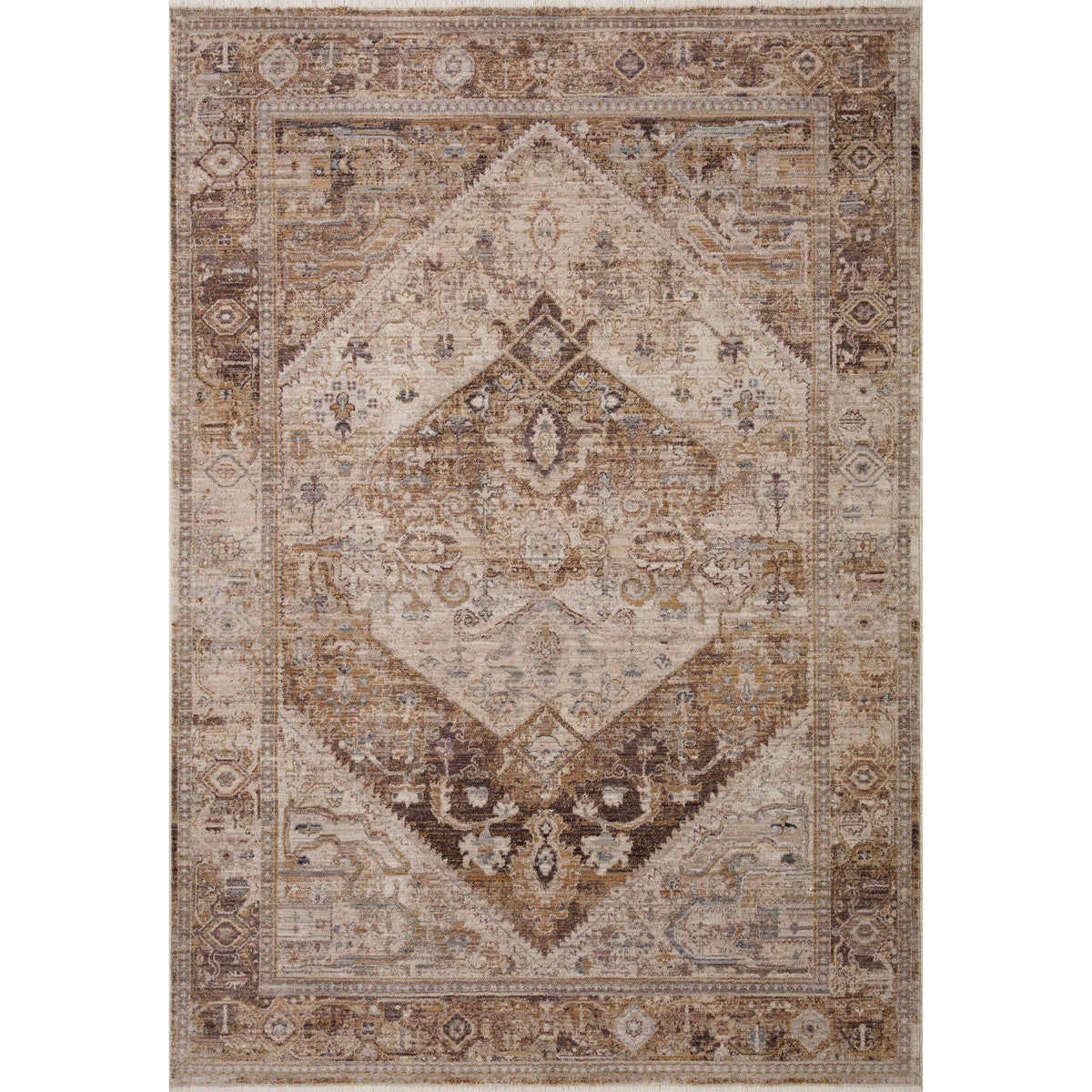 Tapis Lyra Naturel / Moka
