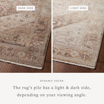 Featuring Lyra Natural / Mocha Rug by Loloi at Amethyst Home. With dreamy and dynamic watercolor palettes, the Lyra Natural / Mocha rug breathes new life into traditional design. This power-loomed 100% polyester area rug has a surprisingly soft feel that almost defies how durable, stain-resistant, and easy to clean it is. The collection’s range of color. Amethyst Home provides interior design, new home construction design consulting, vintage area rugs, and lighting in the Winter Garden metro area.