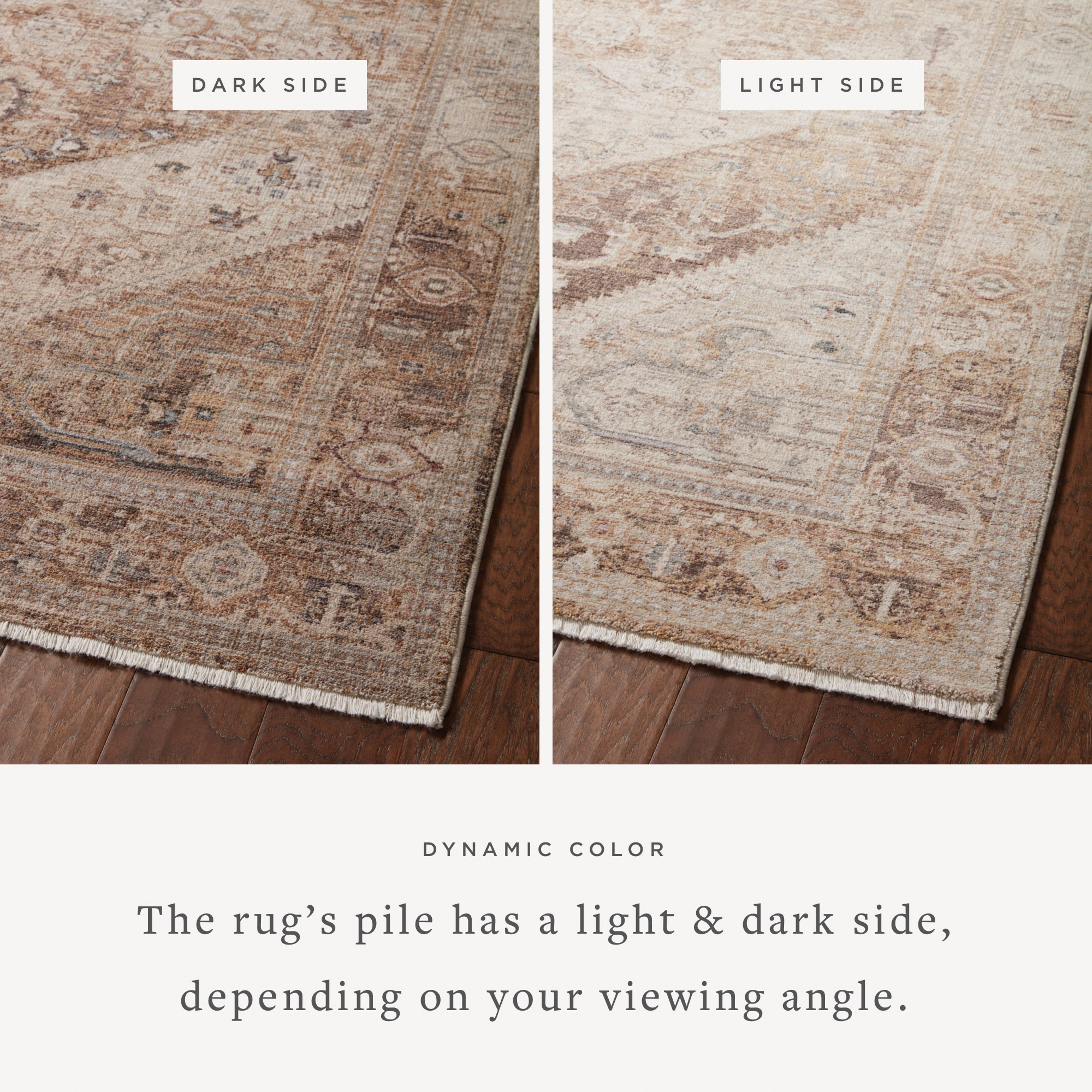 Featuring Lyra Natural / Mocha Rug by Loloi at Amethyst Home. With dreamy and dynamic watercolor palettes, the Lyra Natural / Mocha rug breathes new life into traditional design. This power-loomed 100% polyester area rug has a surprisingly soft feel that almost defies how durable, stain-resistant, and easy to clean it is. The collection’s range of color. Amethyst Home provides interior design, new home construction design consulting, vintage area rugs, and lighting in the Winter Garden metro area.