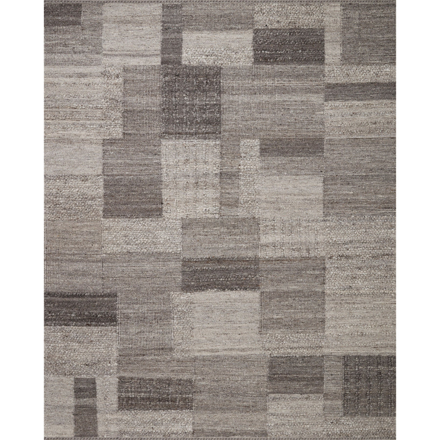Manfred Charcoal / Dove Hand-Knotted Rug